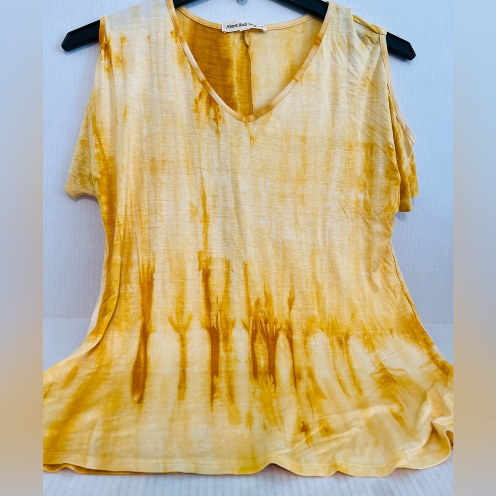 Above & Beyond Cold Shoulder Super Soft Top